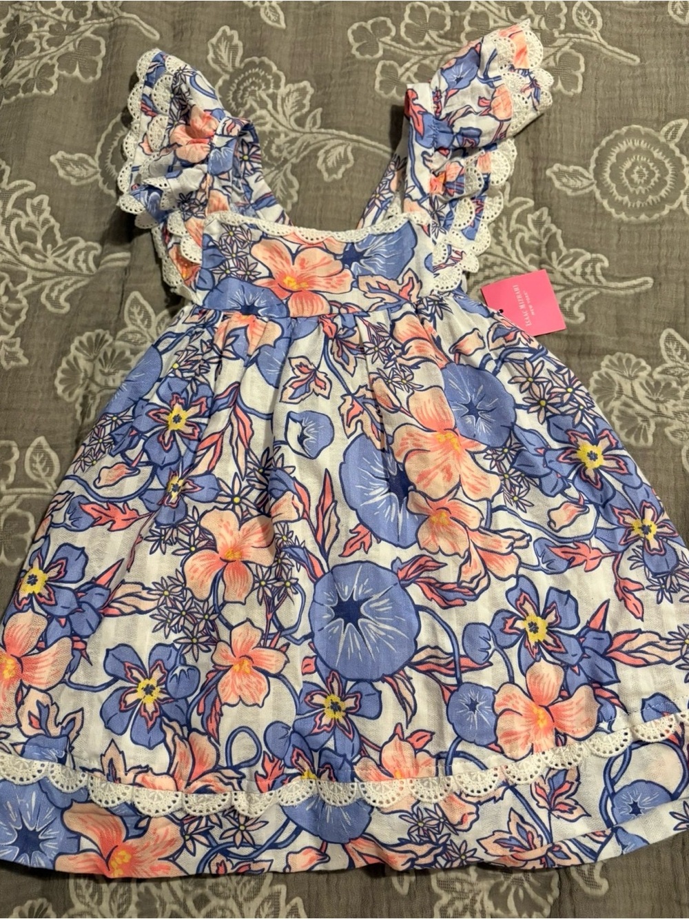 Issac Mizrahi Floral dress 24M brand new